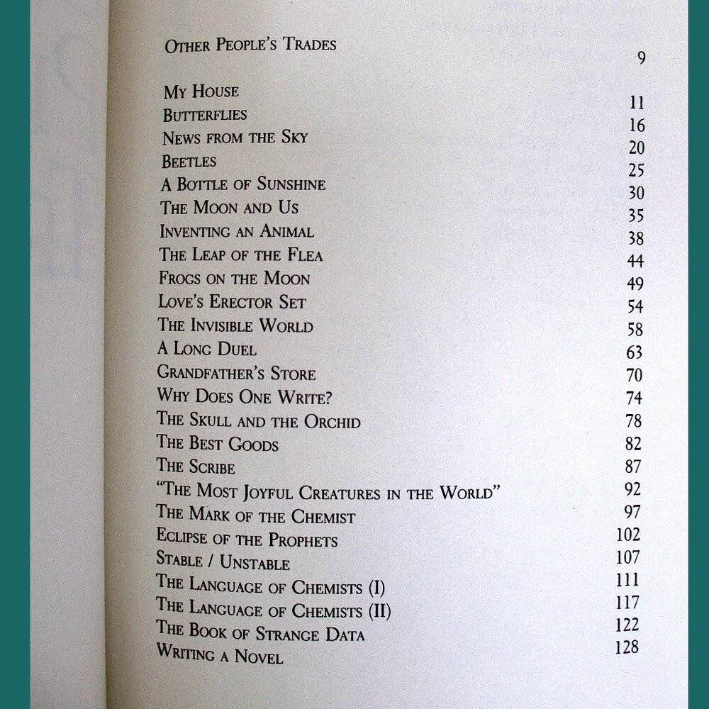Book: Other People's Trades by Primo Levi, Translated by Raymond Rosenthal - Picture 6 of 14